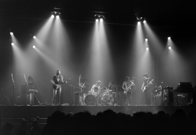 A live performance of The Dark Side of the Moon at Earls Court, shortly after its release in 1973