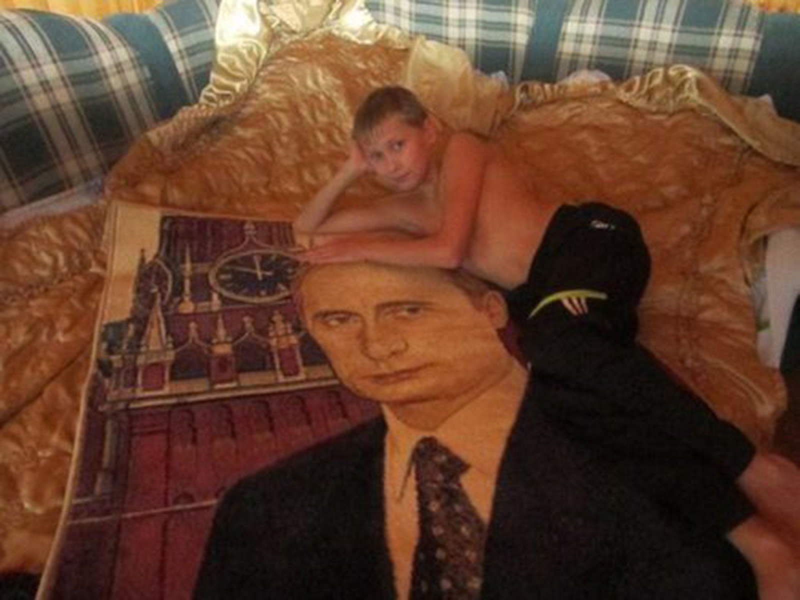 Ковер с Путиным